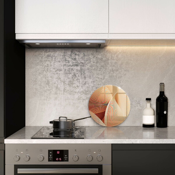 Kuchynská doska veľká zo skla Moderné zloženie