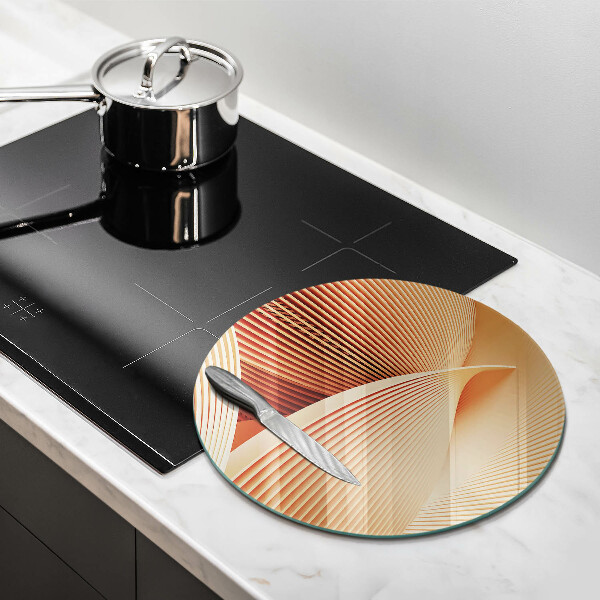 Kuchynská doska veľká zo skla Moderné zloženie