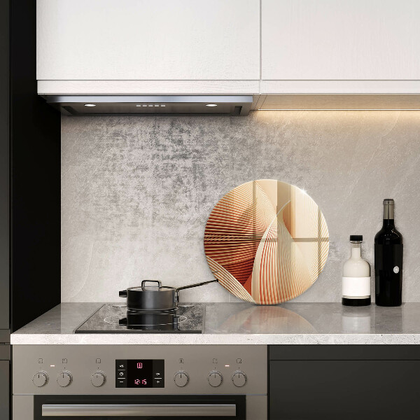 Kuchynská doska veľká zo skla Moderné zloženie