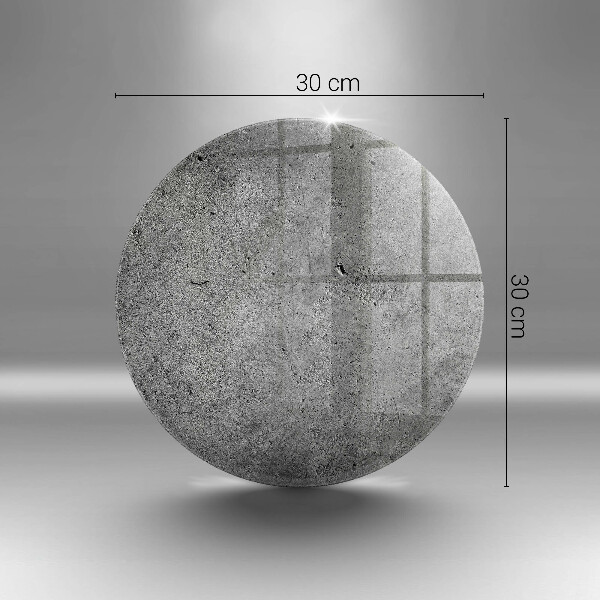 Kuchynská doska veľká zo skla Textúra betónového kameňa