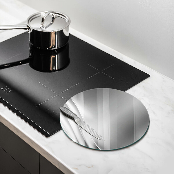 Kuchynská doska veľká zo skla Kovová konštrukcia