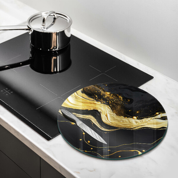 Kuchynská doska zo skla Elegantná abstrakcia