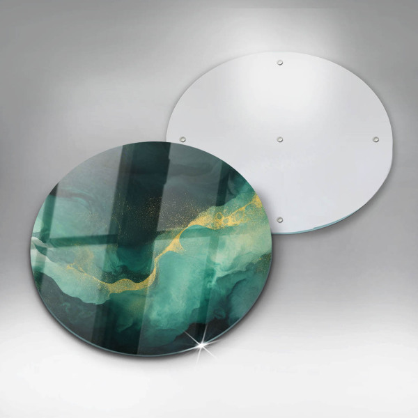 Kuchynská doska zo skla Fľaša zelená