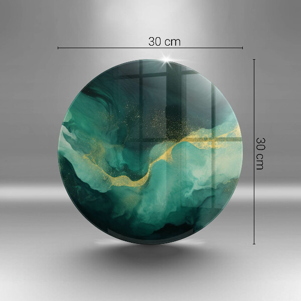 Kuchynská doska zo skla Fľaša zelená