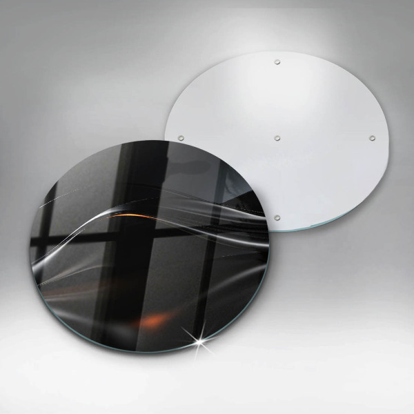 Kuchynská doska zo skla Abstraktný 3D dizajn