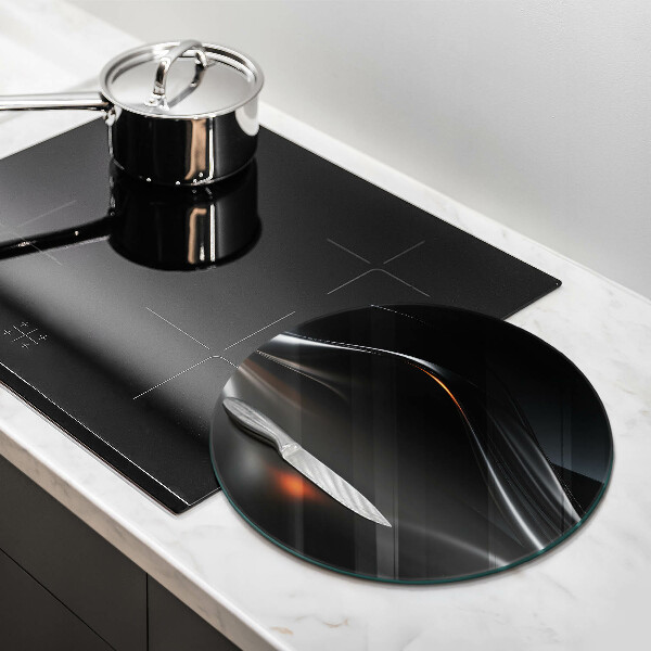 Kuchynská doska zo skla Abstraktný 3D dizajn