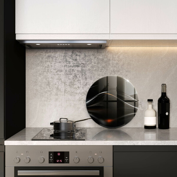 Kuchynská doska zo skla Abstraktný 3D dizajn