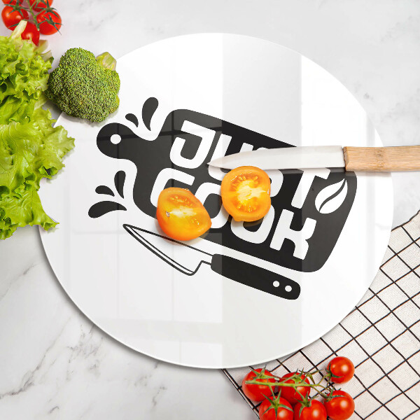 Kuchynská doska zo skla Just cook