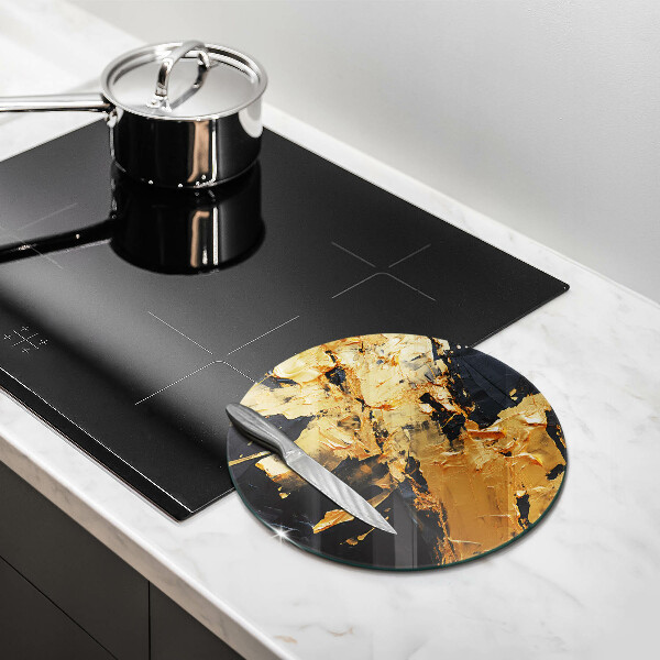 Kuchynská doska zo skla Elegantná textúra laku