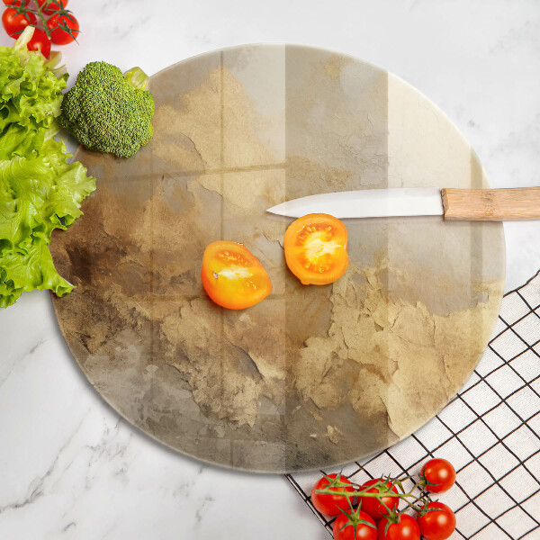 Kuchynská doska zo skla Bohatá textúra