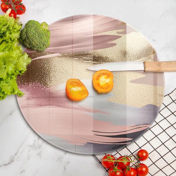 Kuchynská doska zo skla Pastelové škvrny