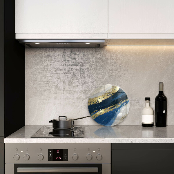 Kuchynská doska zo skla Textúra so zlatom