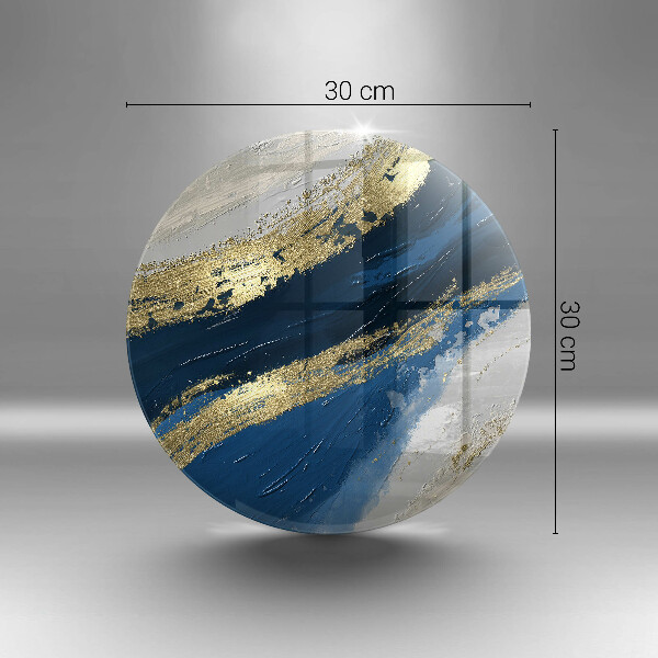 Kuchynská doska zo skla Textúra so zlatom