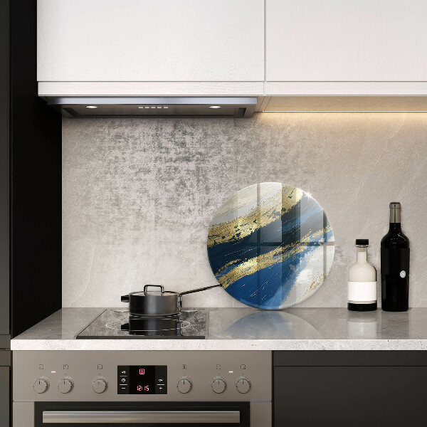 Kuchynská doska zo skla Textúra so zlatom