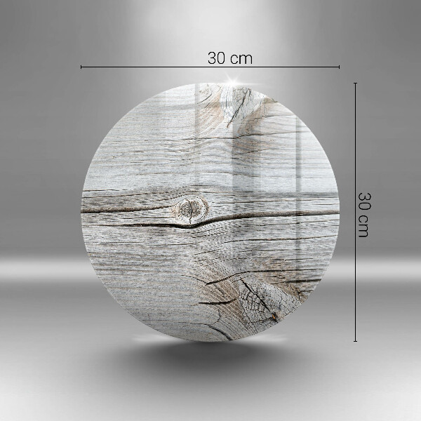 Kuchynská doska zo skla Svetlá štruktúra dreva