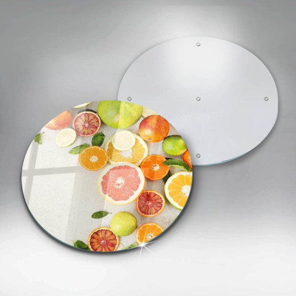 Kuchynská doska zo skla Citrusové ovocie