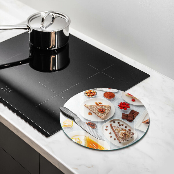 Kuchynská doska zo skla Sladkosť koláča