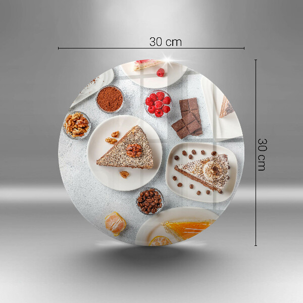 Kuchynská doska zo skla Sladkosť koláča