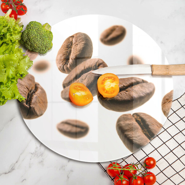 Kuchynská doska zo skla Kávové zrná