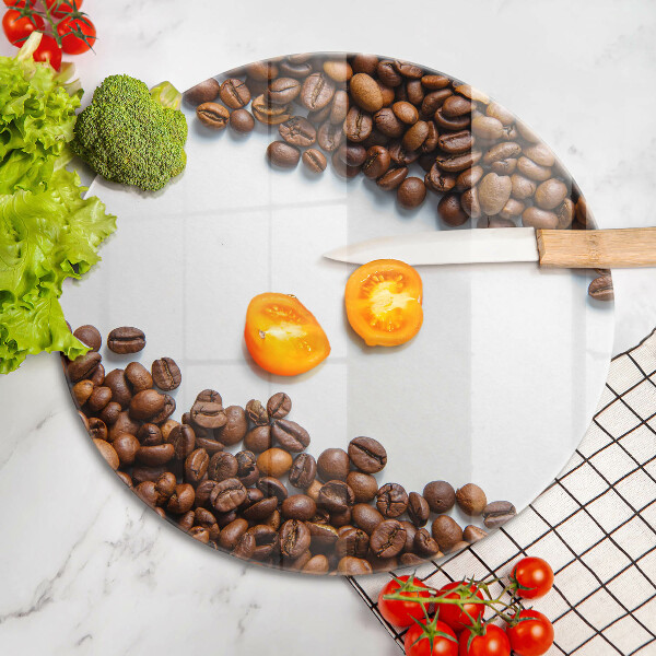 Kuchynská doska zo skla Kávové zrná