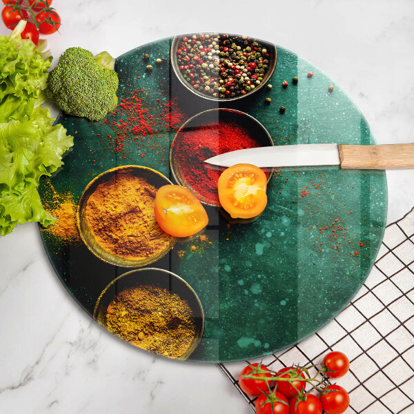 Kuchynská doska zo skla Orientálne korenie