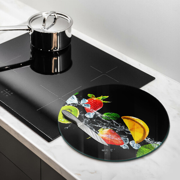 Kuchynská doska zo skla Ovocie vo vode