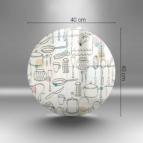 Kuchynská doska zo skla Kuchynské doplnky