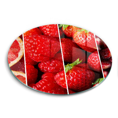 Kuchynská doska zo skla Farebné ovocie