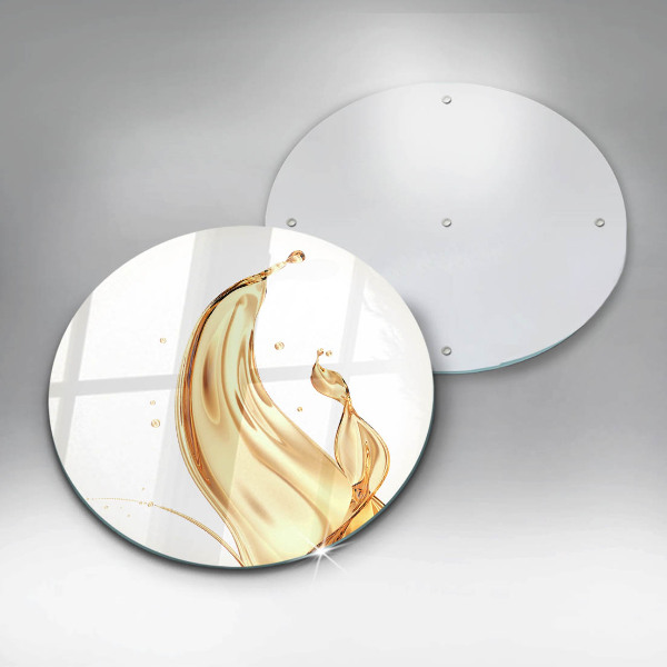 Kuchynská doska zo skla olivový olej