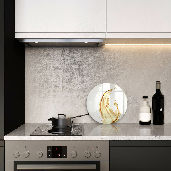 Kuchynská doska zo skla olivový olej