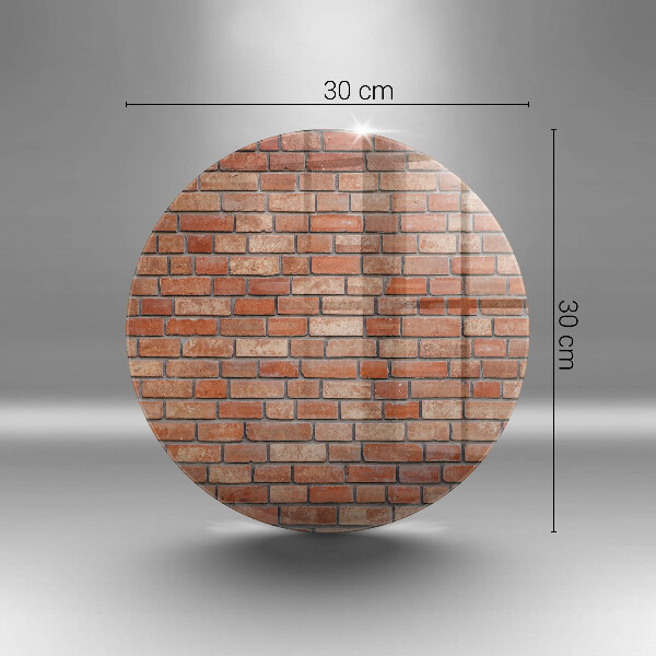 Kuchynská doska veľká zo skla Murovaná stena