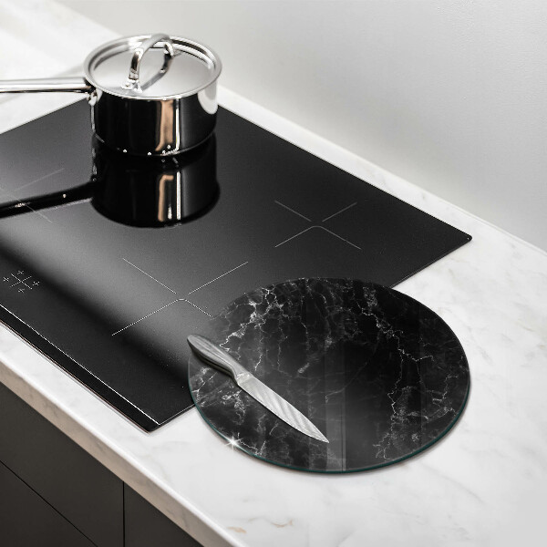 Kuchynská doska veľká zo skla Elegantný mramor