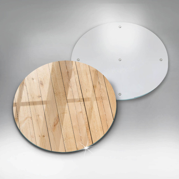 Kuchynská doska zo skla Jemné drevené dosky