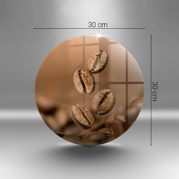 Kuchynská doska zo skla Kávové zrná