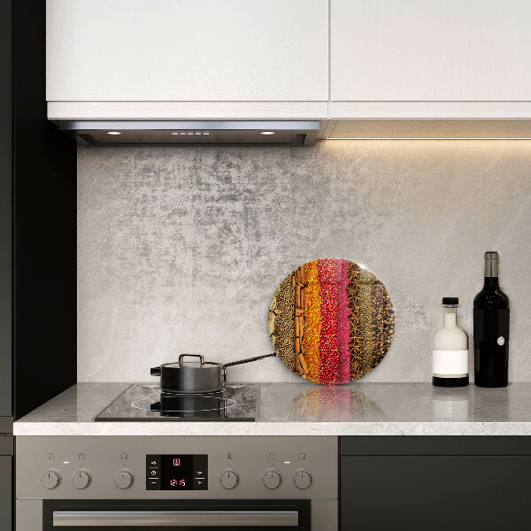 Kuchynská doska zo skla Farebné korenie