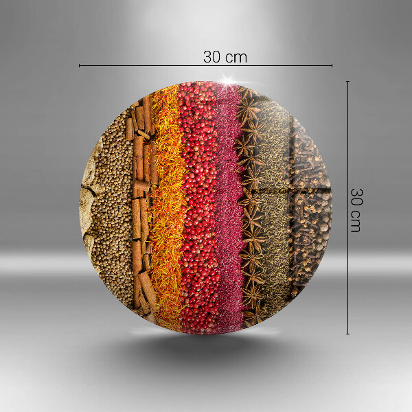 Kuchynská doska zo skla Farebné korenie