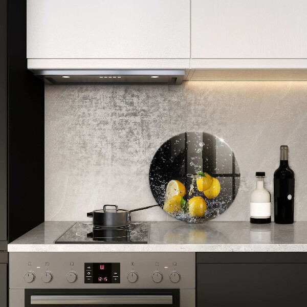 Kuchynská doska zo skla Šťavnaté citrónové ovocie