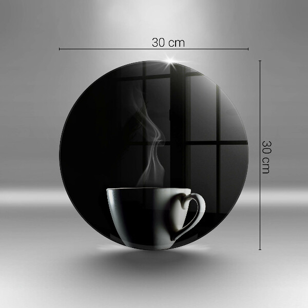 Kuchynská doska zo skla Šálka čaju