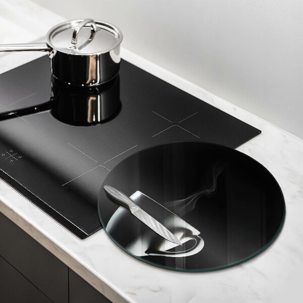 Kuchynská doska zo skla Šálka čaju