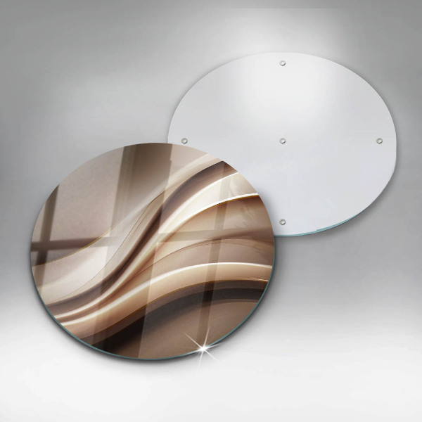 Kuchynská doska zo skla Abstrakcia jemné línie