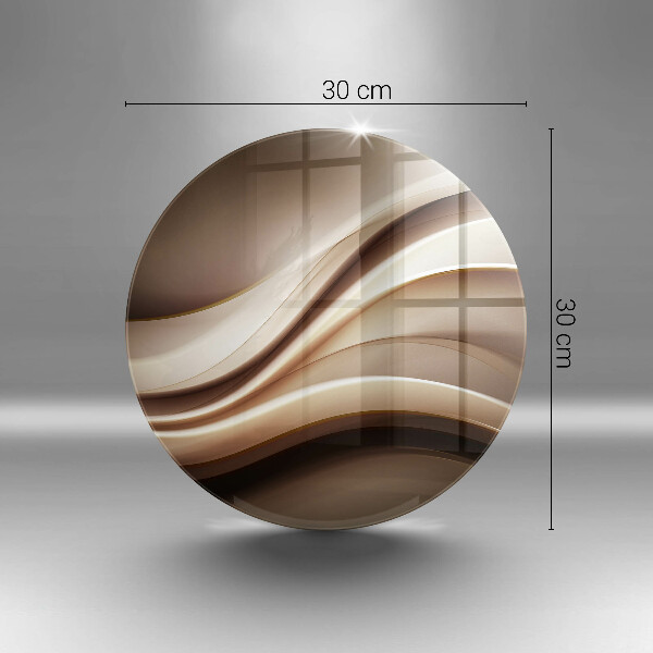 Kuchynská doska zo skla Abstrakcia jemné línie