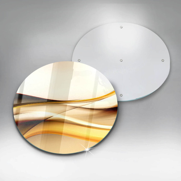 Kuchynská doska zo skla Abstraktné dymové čiary