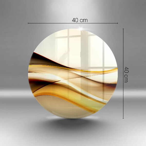 Kuchynská doska zo skla Abstraktné dymové čiary
