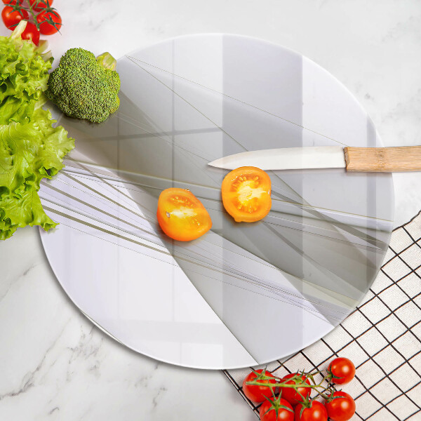 Kuchynská doska zo skla Dizajn abstraktných línií