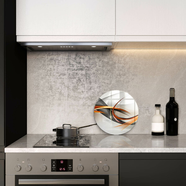 Kuchynská doska zo skla Moderné tvary