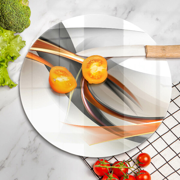 Kuchynská doska zo skla Moderné tvary