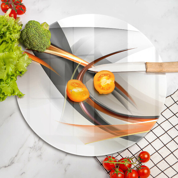 Kuchynská doska zo skla Moderné tvary