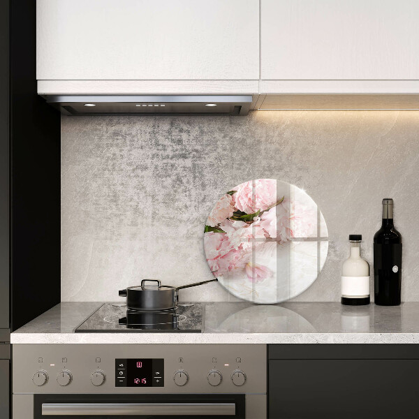 Kuchynská doska zo skla Jemné kvety ruží