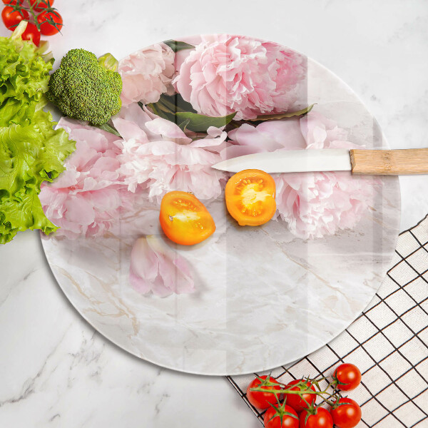 Kuchynská doska zo skla Jemné kvety ruží