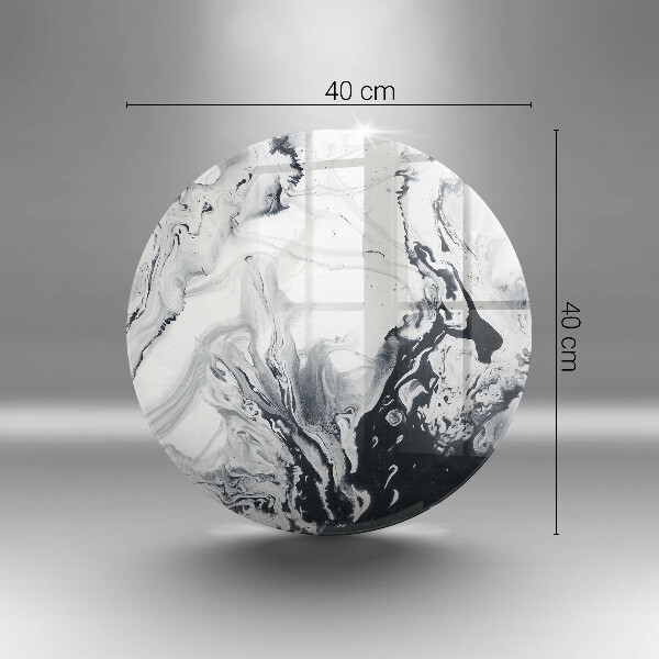 Kuchynská doska zo skla Atramentová abstrakcia